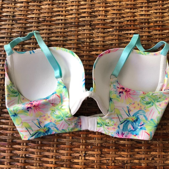 Victoria’s Secret plunge multi color bra - Picture 3 of 6